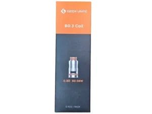 ראש אידוי Geekvape B – גרסה 0.3 אוהם אידוי פתוח עוצמתי